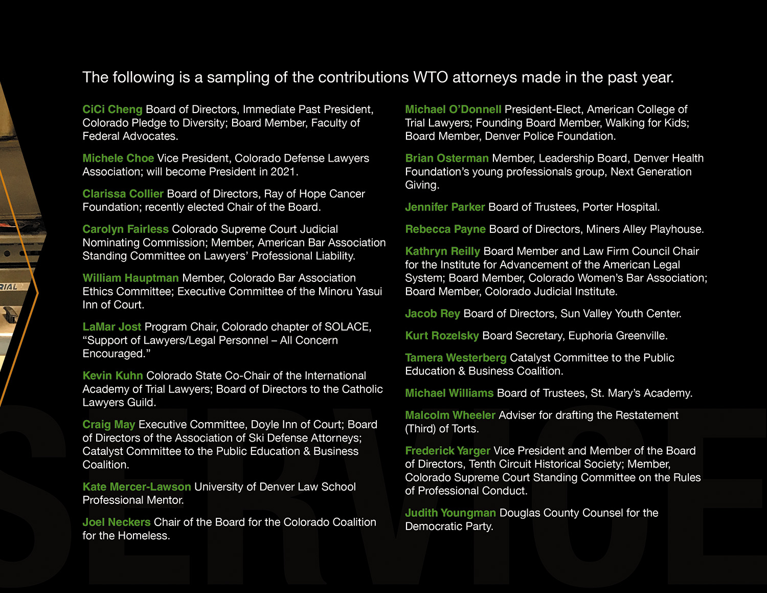 2019-2020 Year in Review - Download the PDF for Details