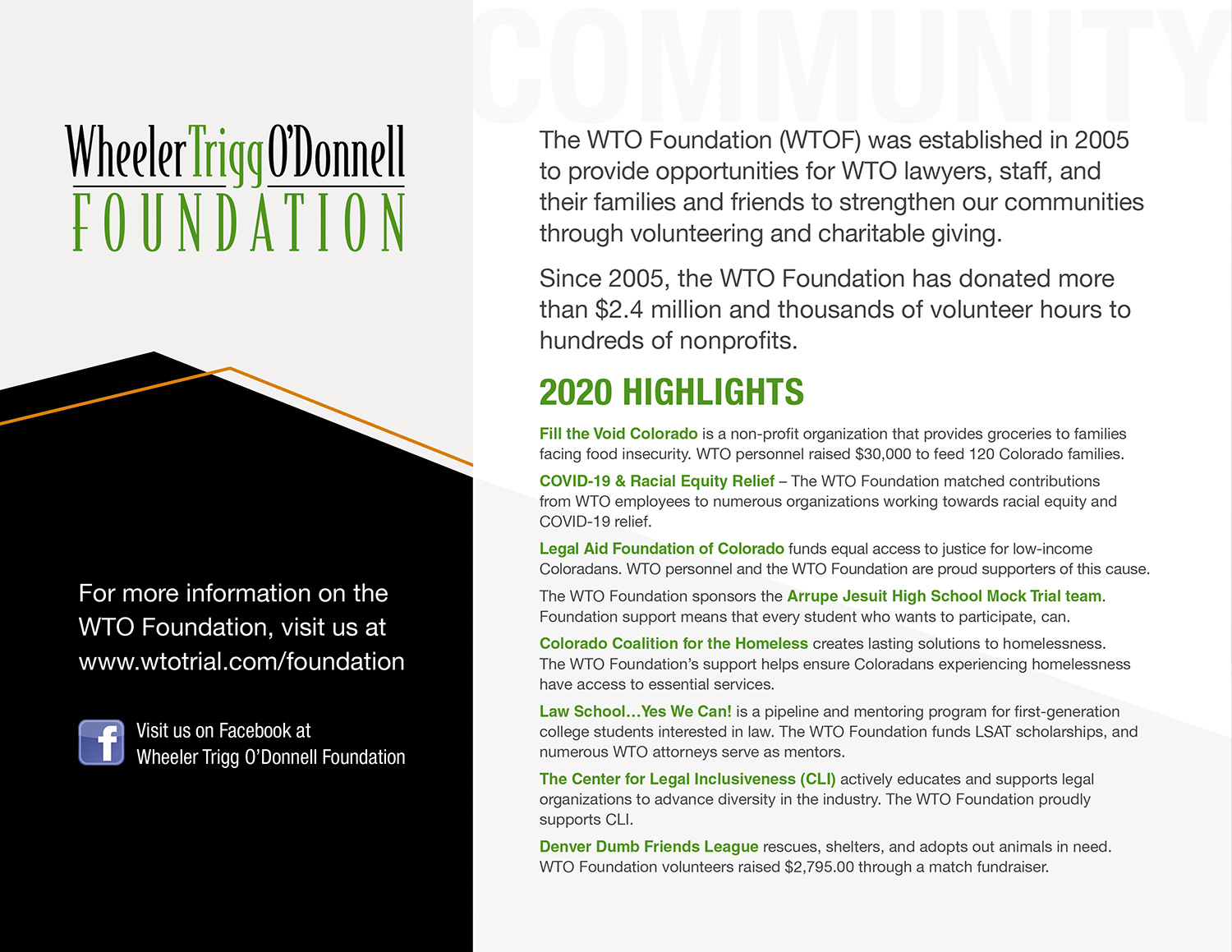 2019-2020 Year in Review - Download the PDF for Details