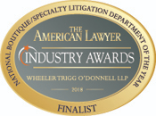 Finalist, The American Lawyer
2019 National Litigation Boutique of the Year